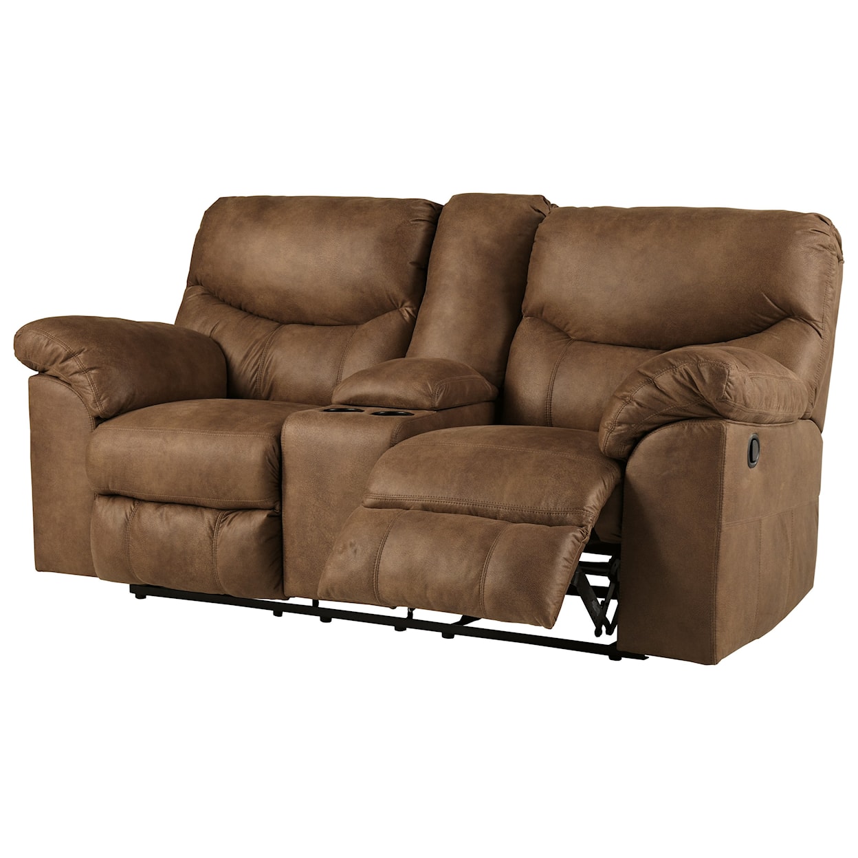 Signature Design by Ashley Boxberg Double Reclining Loveseat with Console