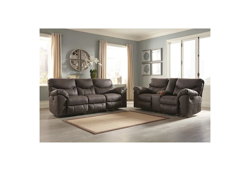 Boxberg Reclining Living Room Group by Signature Design by Ashley at VanDrie Home Furnishings