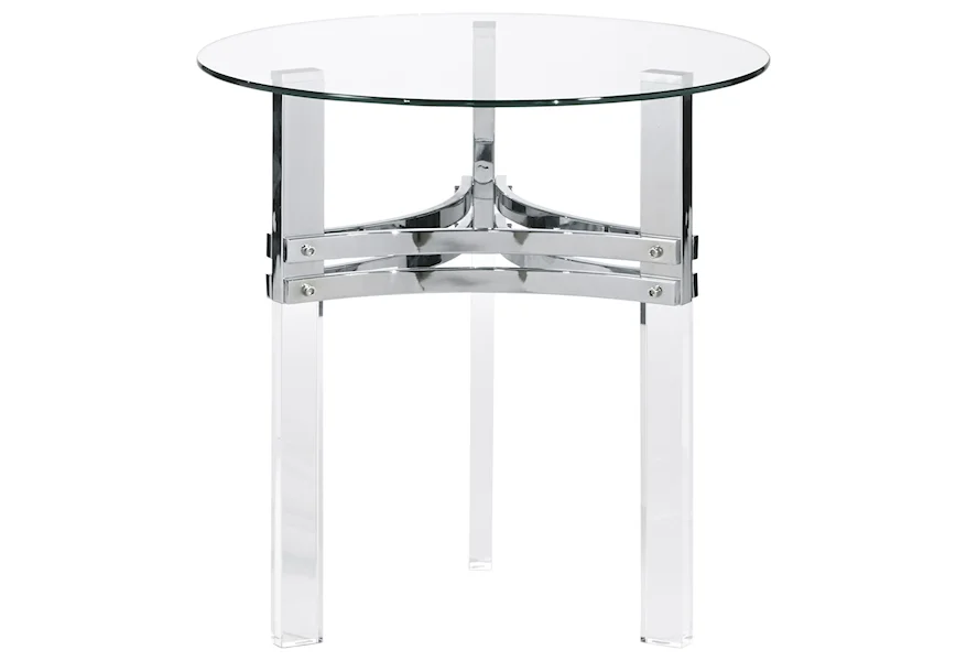 Braddoni Round End Table by Signature Design by Ashley at VanDrie Home Furnishings