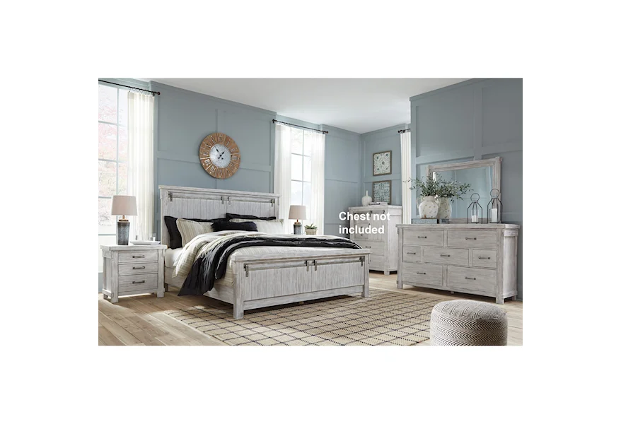 Brashland King Bedroom Group by Signature Design by Ashley at Westrich Furniture & Appliances