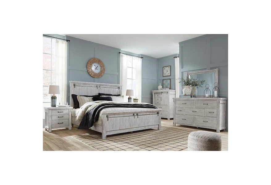 Brashland Queen Bedroom Group - Chest Not Included by Signature Design by Ashley at Beck's Furniture