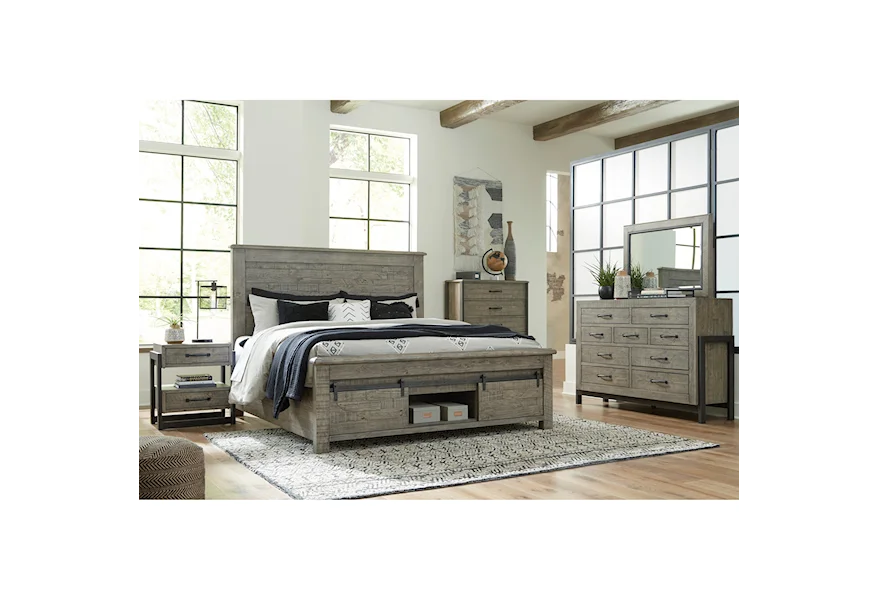 Brennagan Queen Bedroom Group by StyleLine at EFO Furniture Outlet