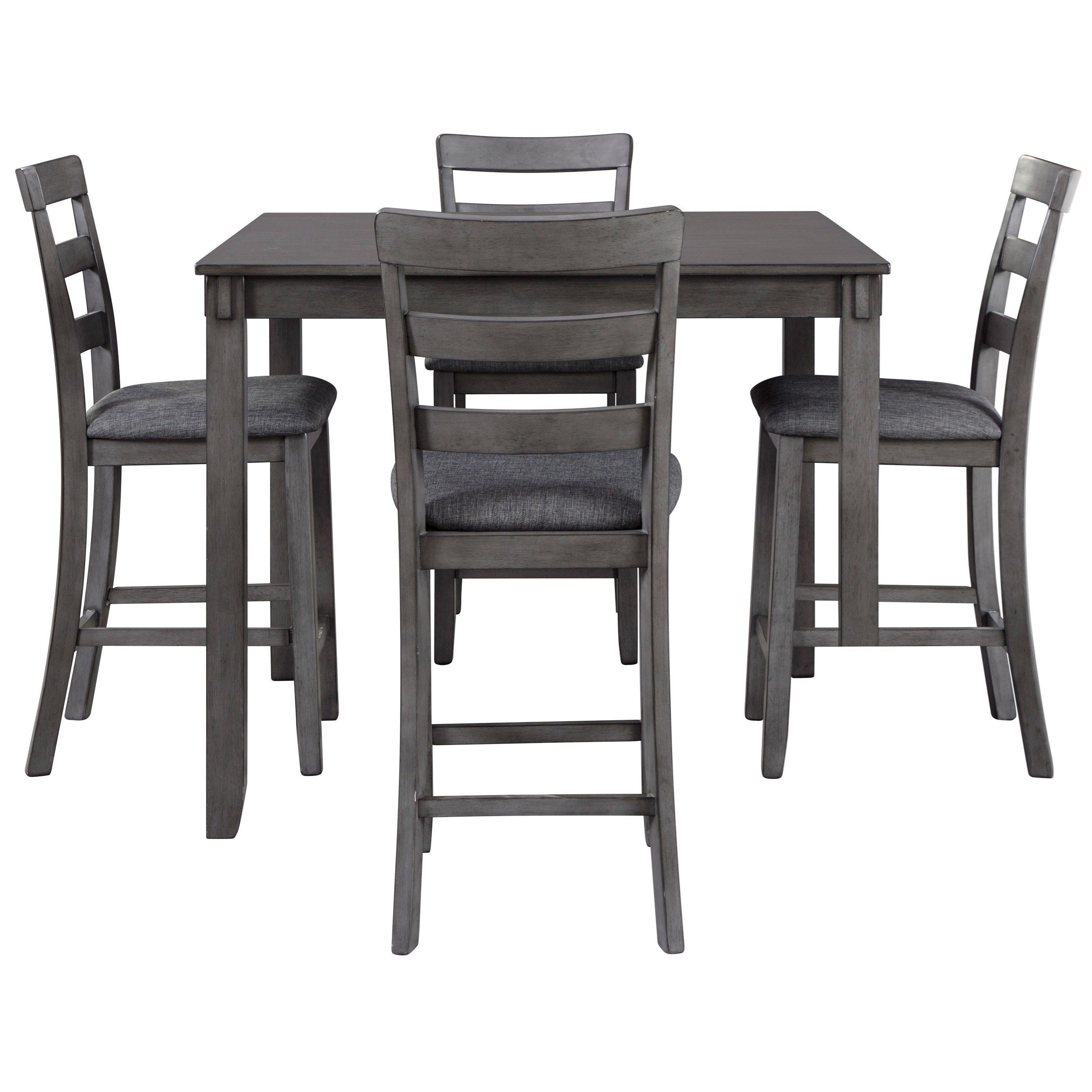 5-Piece Square Counter Table Set