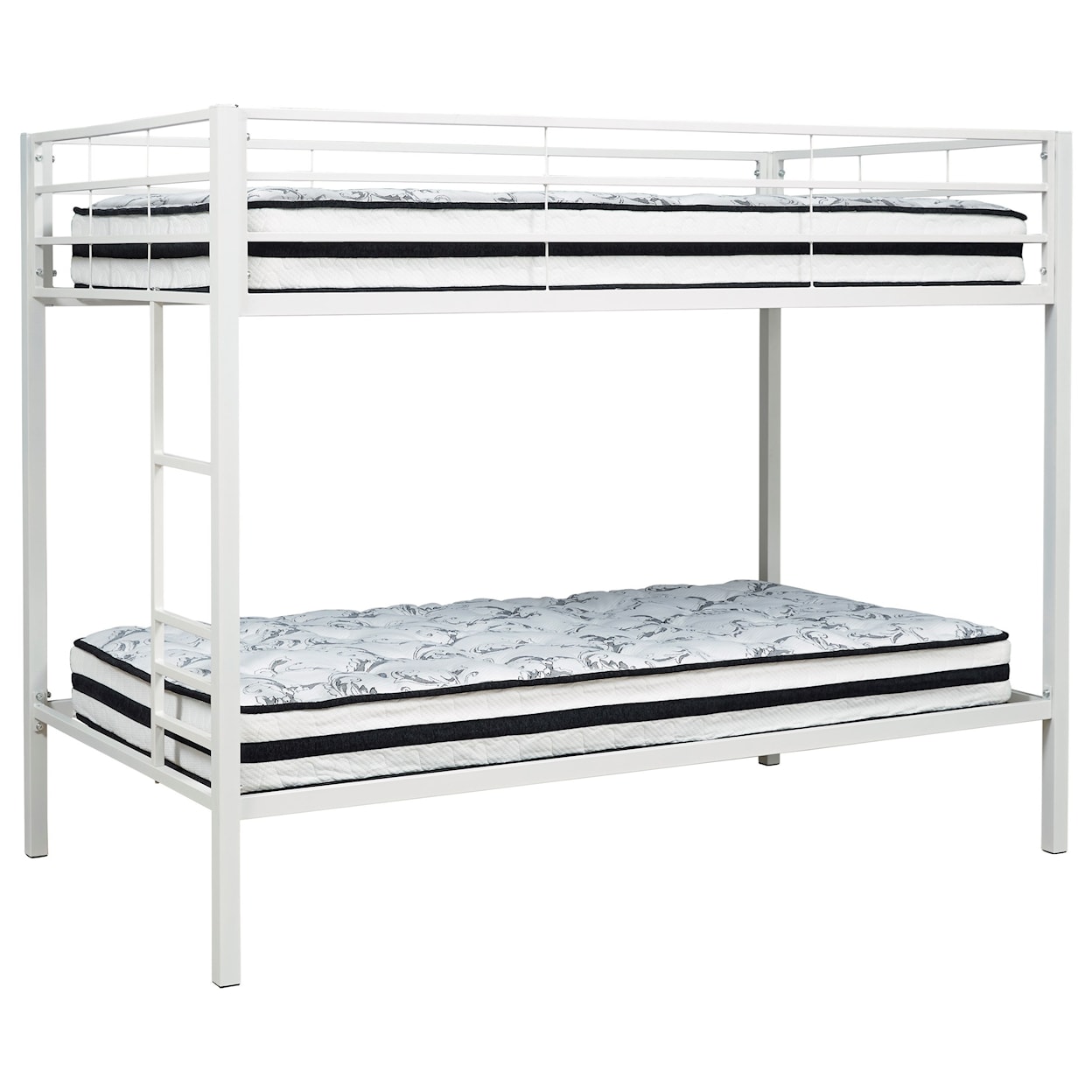 StyleLine Broshard Twin/Twin Metal Bunk Bed