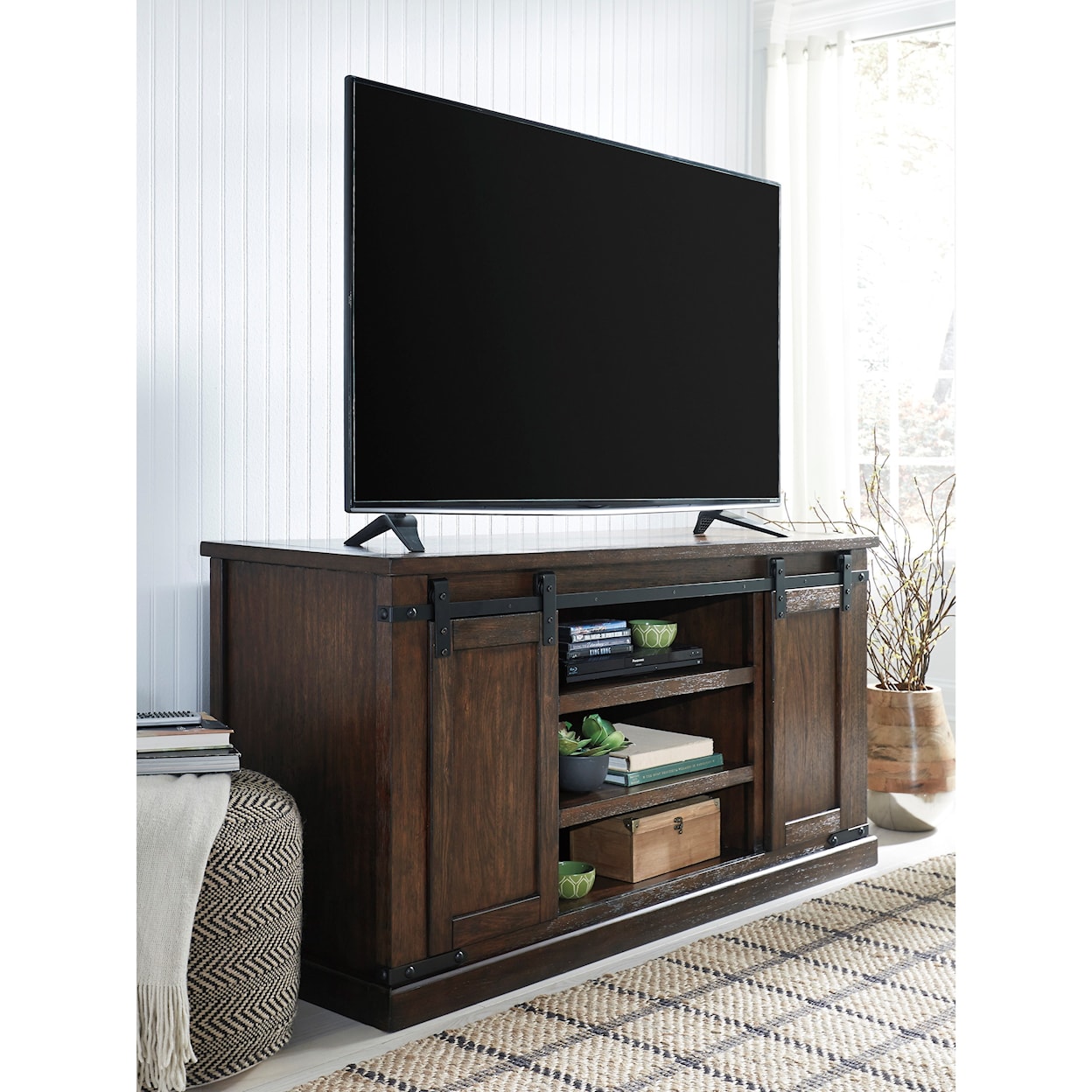 Ashley Signature Design Budmore Large TV Stand