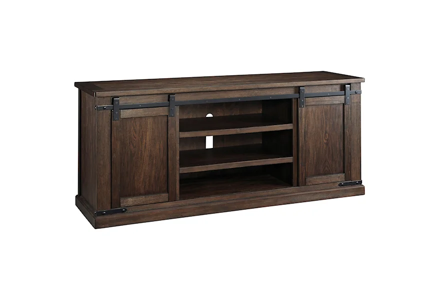 Budmore Extra Large TV Stand by Signature Design by Ashley at Darvin Furniture