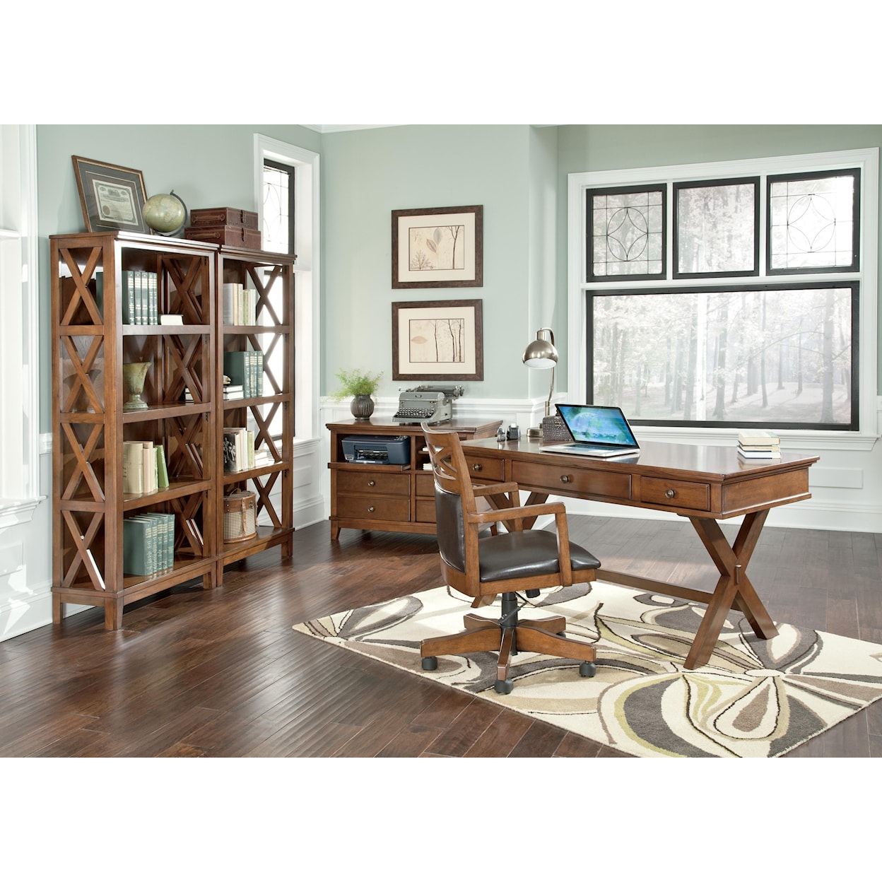 Signature Design by Ashley Burkesville Home Office Cabinet