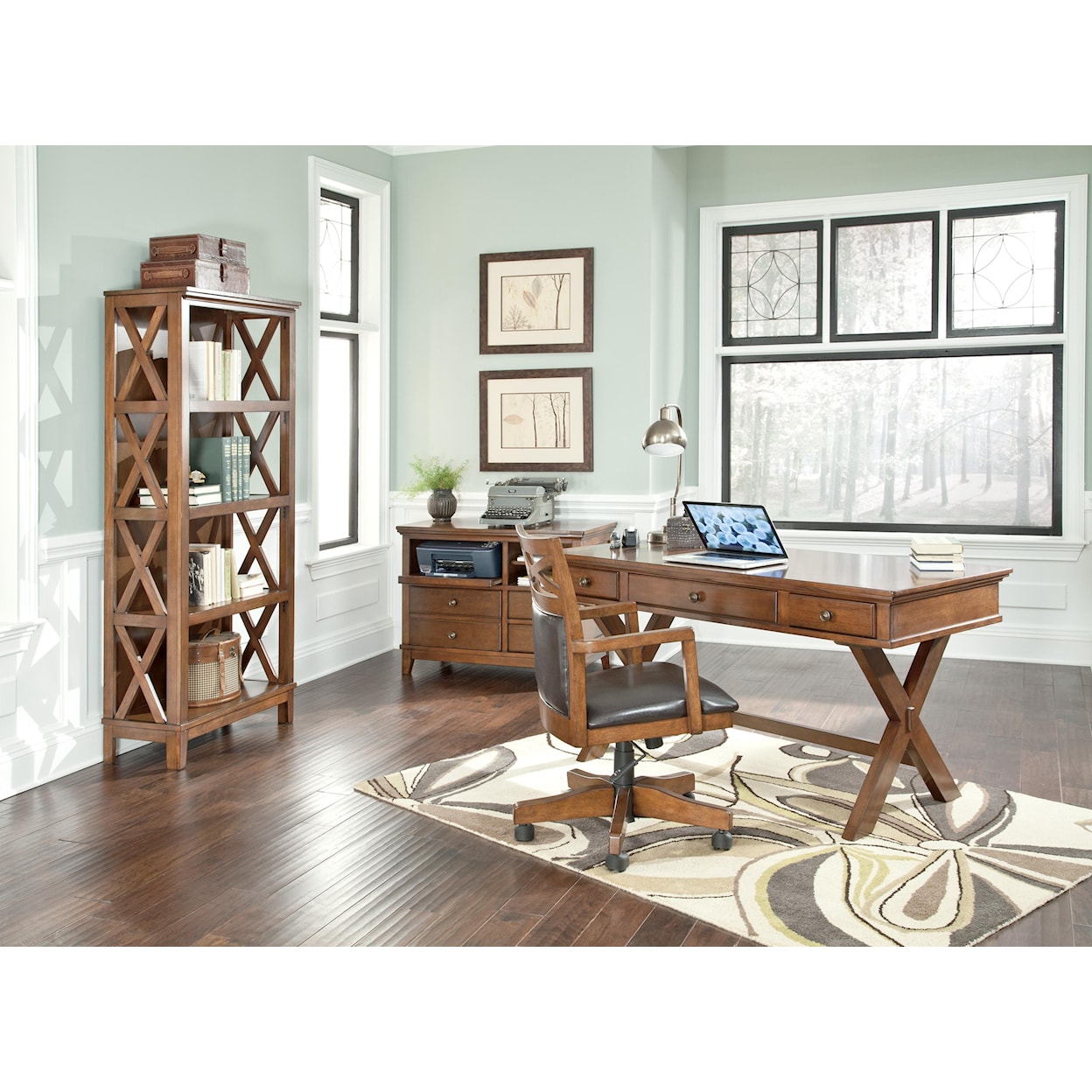 Signature Design by Ashley Burkesville Home Office Cabinet