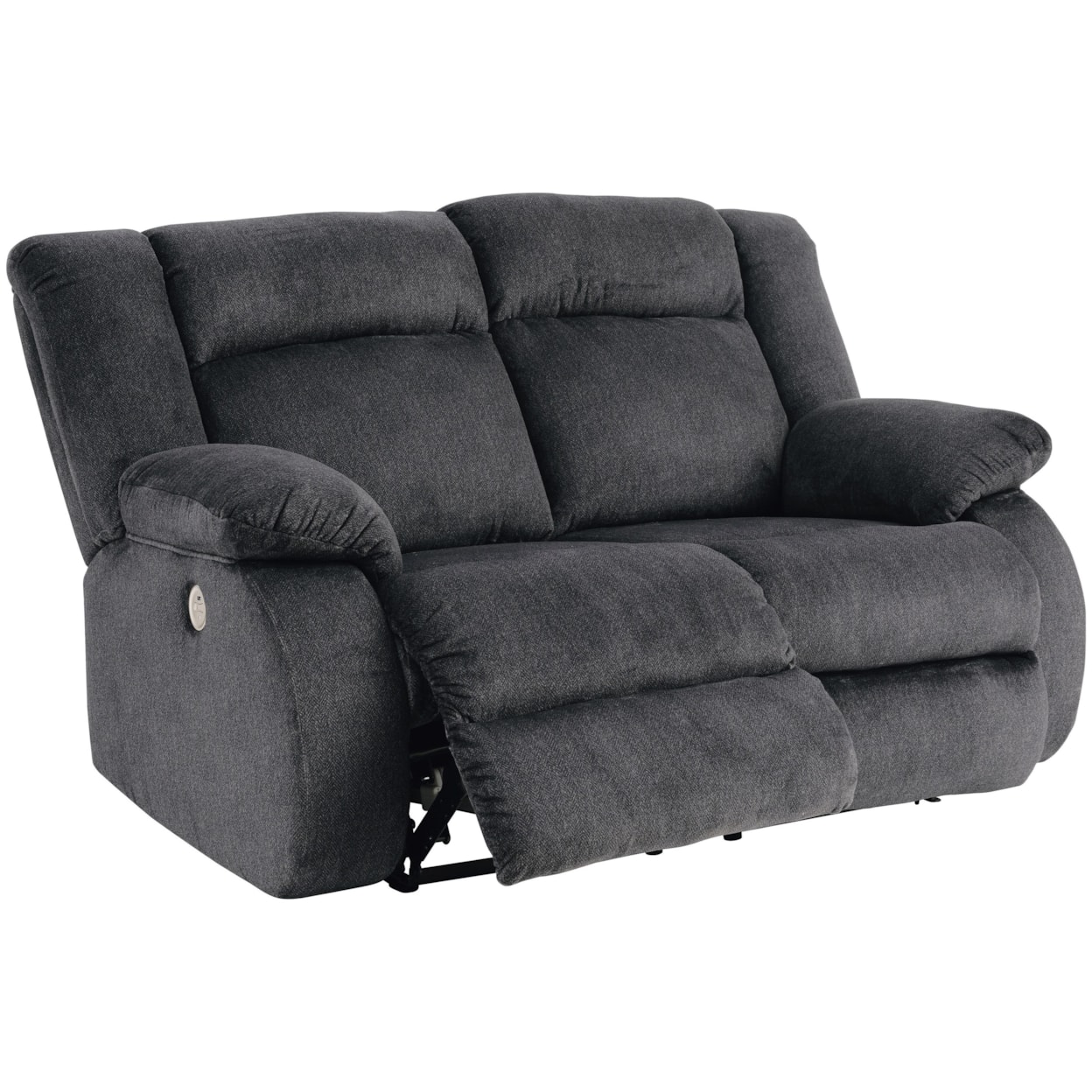 Ashley Signature Design Burkner Reclining Power Loveseat