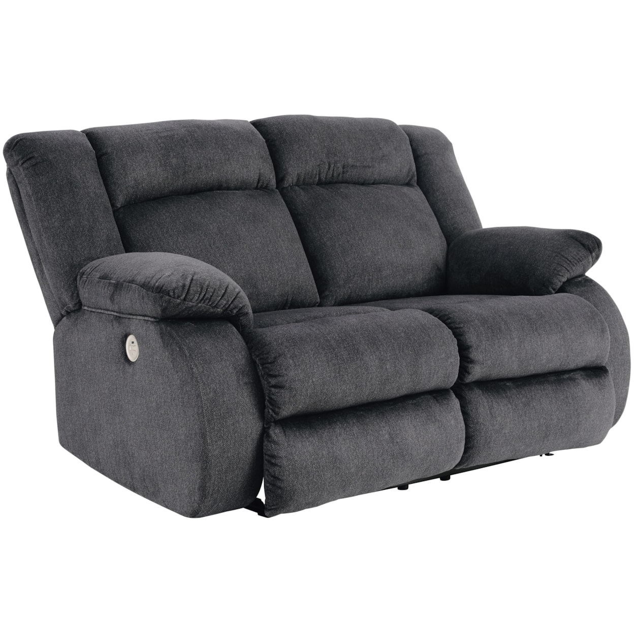 Ashley Signature Design Burkner Reclining Power Loveseat