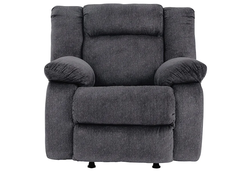 Burkner Power Rocker Recliner by Signature Design by Ashley Furniture at Sam's Appliance & Furniture