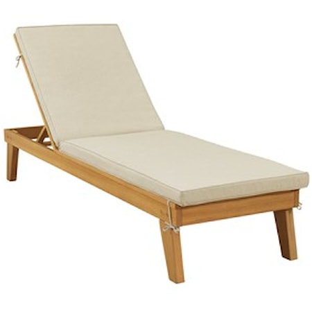 Chaise Lounge with Cushion