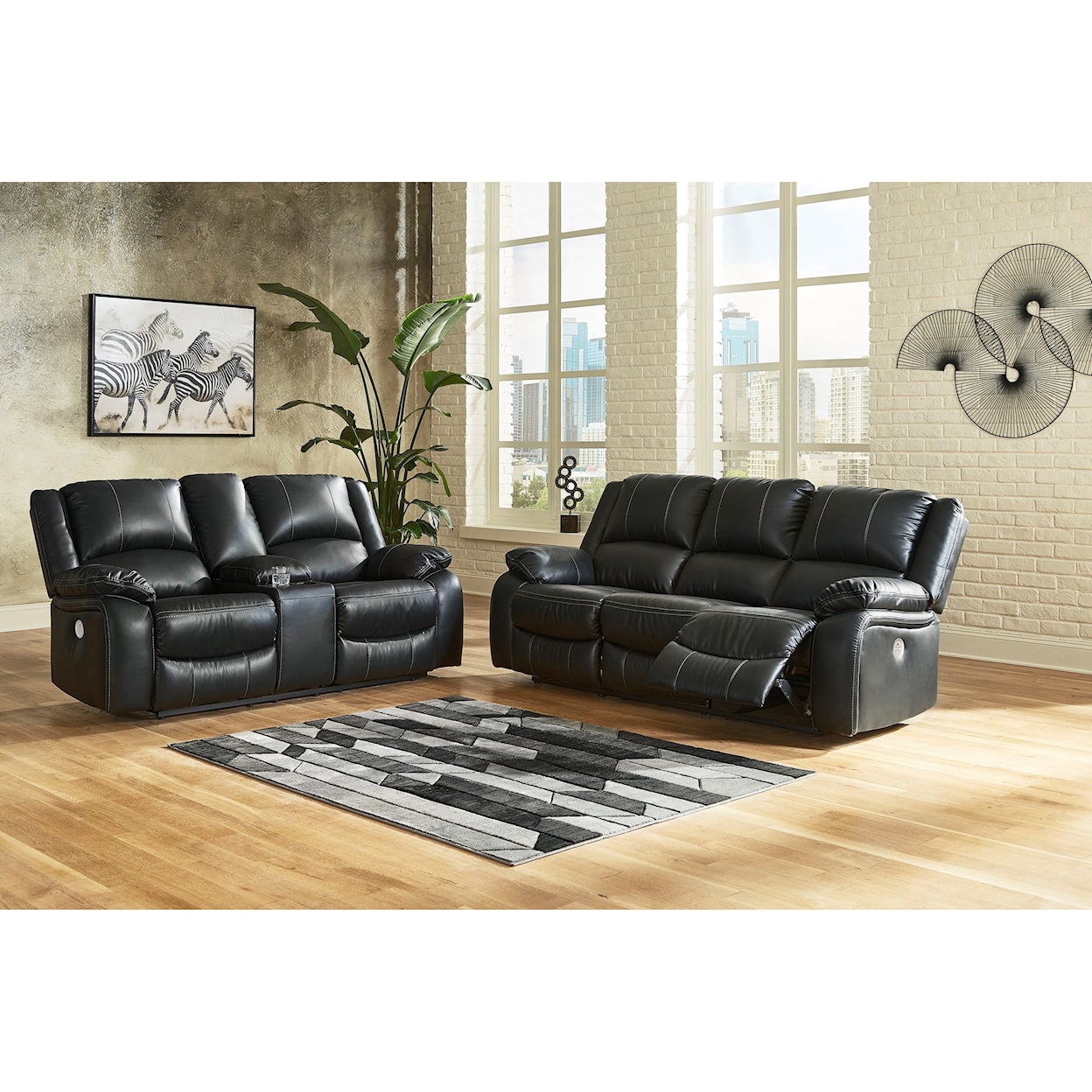 Signature Design by Ashley Furniture Calderwell Power Reclining Living Room Group