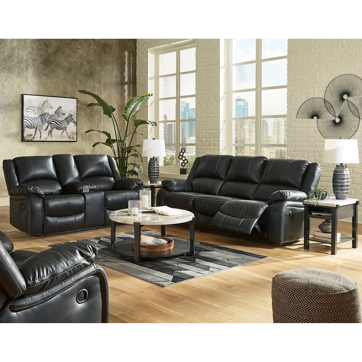 Signature Design by Ashley Furniture Calderwell Power Reclining Living Room Group