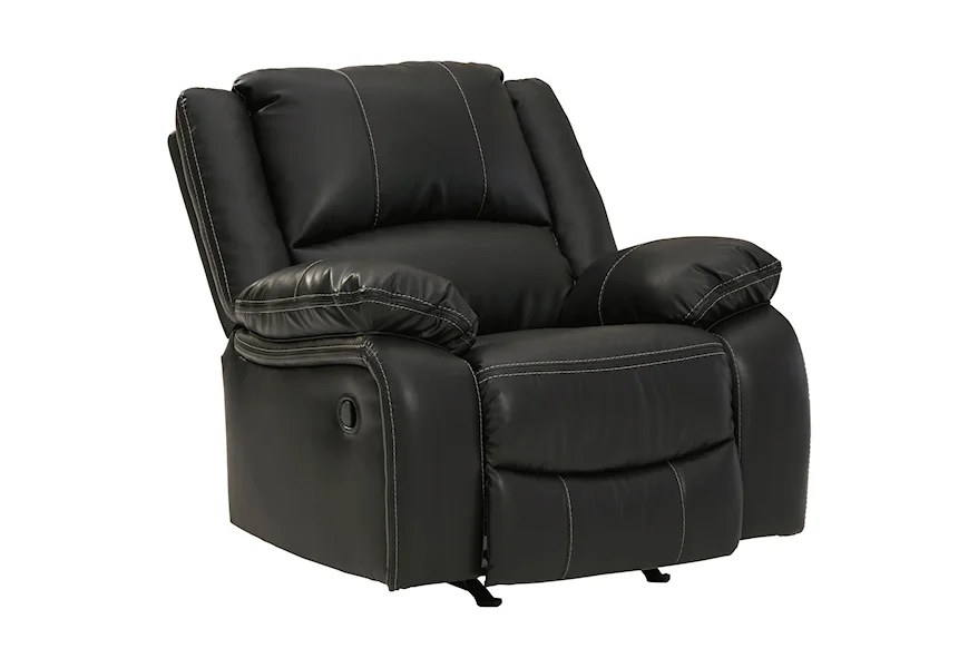 Calderwell Rocker Recliner by Signature Design by Ashley at Zak's Home Outlet