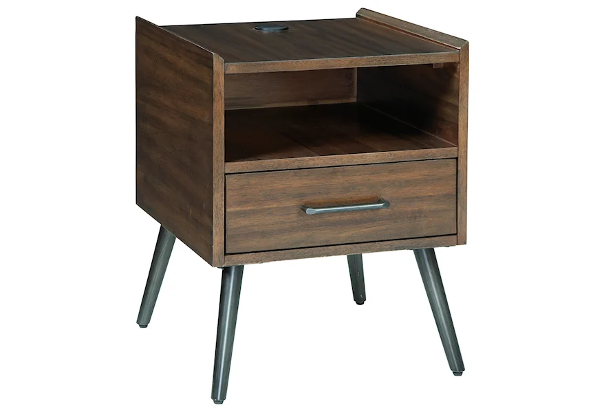 Calmoni Square End Table by Signature Design by Ashley at Schewels Home