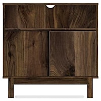 Accent Cabinet with 2 Doors and 1 Shelf