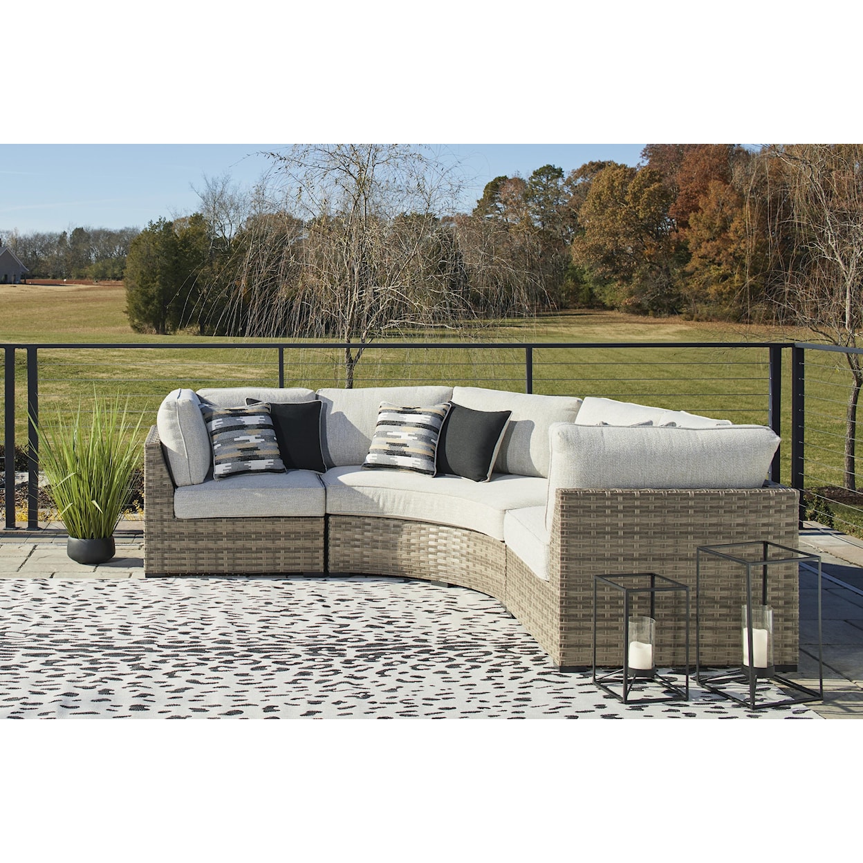 Belfort Select Fairhaven 3-Piece Outdoor Sectional