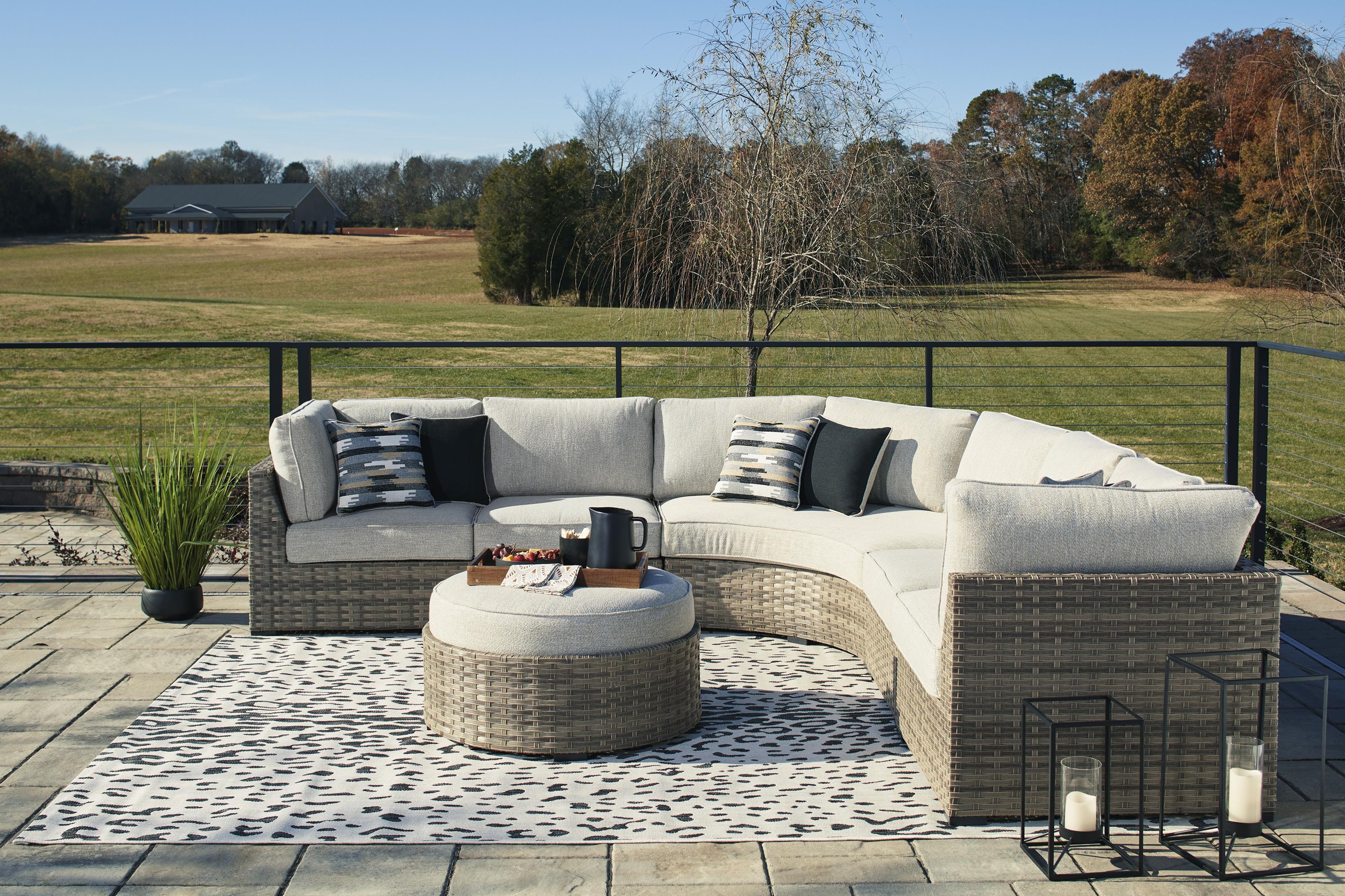 Belfort Select Fairhaven 5-Piece Outdoor Sectional