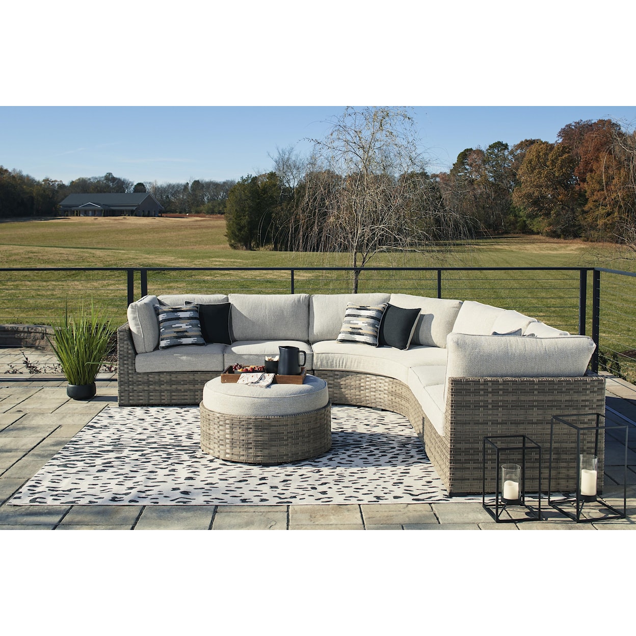 Belfort Select Fairhaven 5-Piece Outdoor Sectional