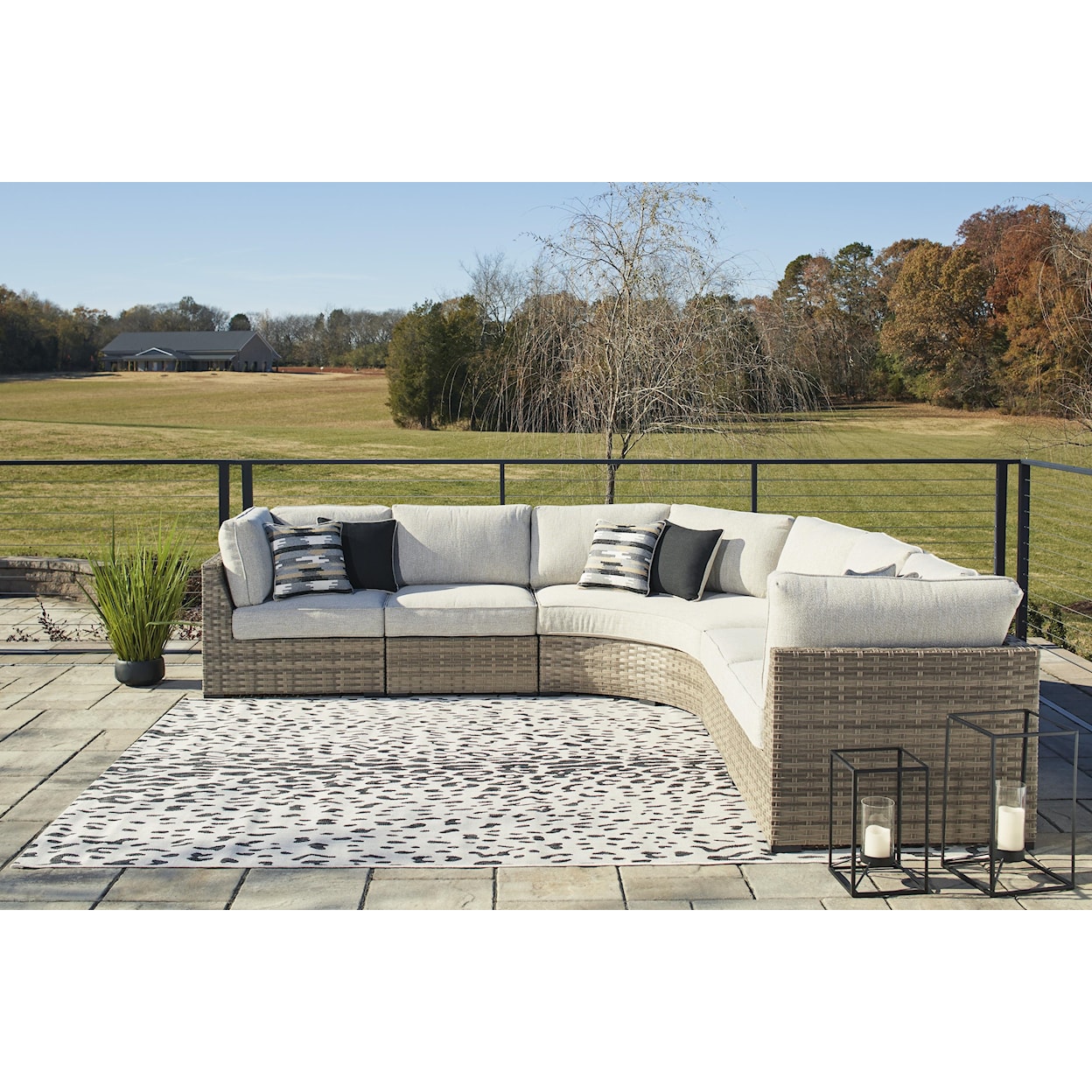 Belfort Select Fairhaven 5-Piece Outdoor Sectional