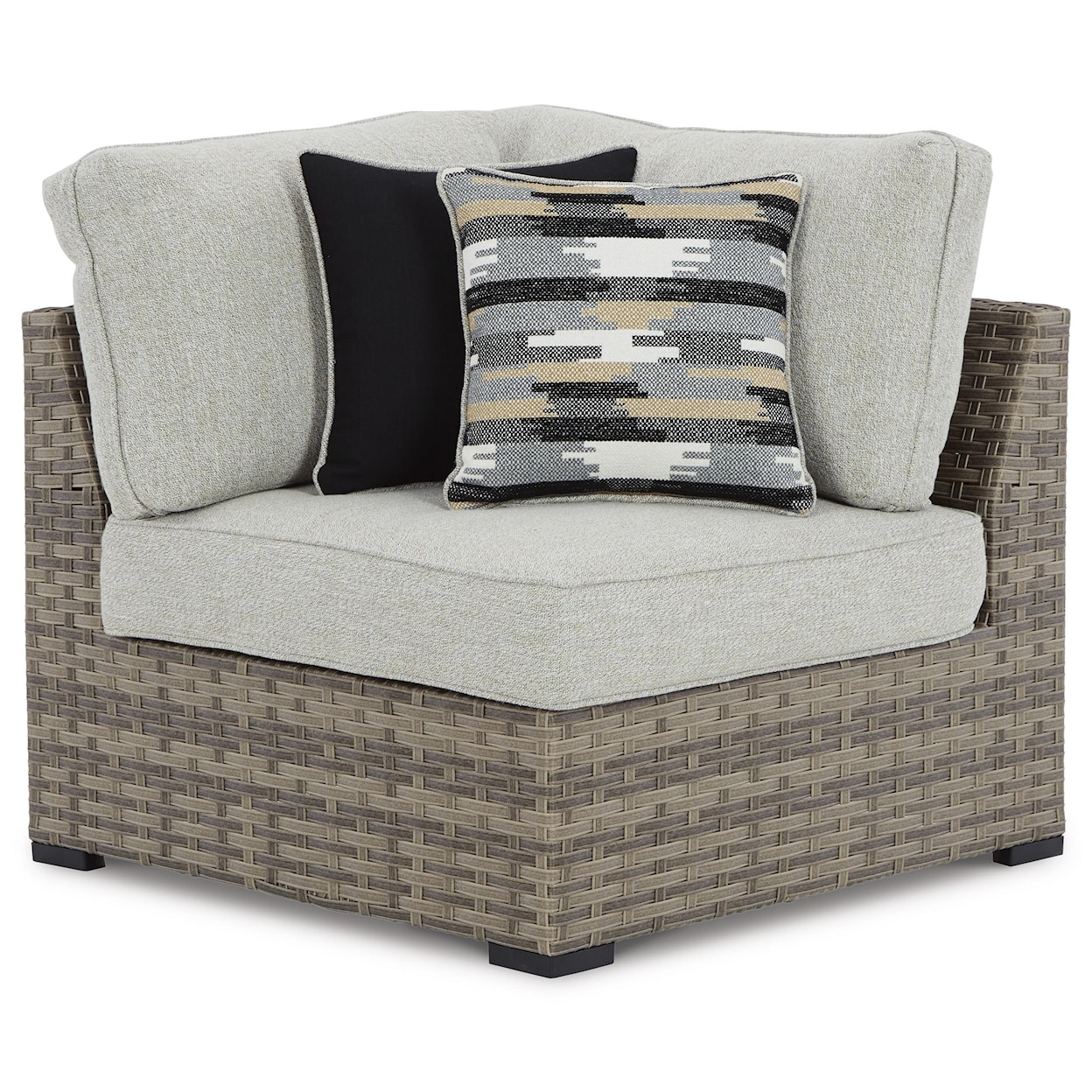 Signature Design by Ashley Calworth Outdoor Corner with Cushion