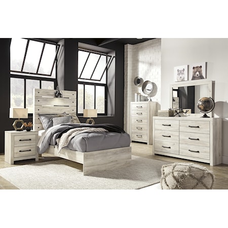 Twin Panel Bed