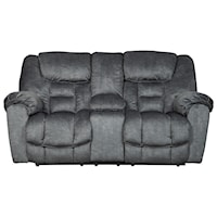 Double Reclining Loveseat w/ Console w/ USB Charging & Power Outlets