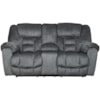 Signature Design by Ashley Furniture Capehorn Double Reclining Loveseat w/ Console