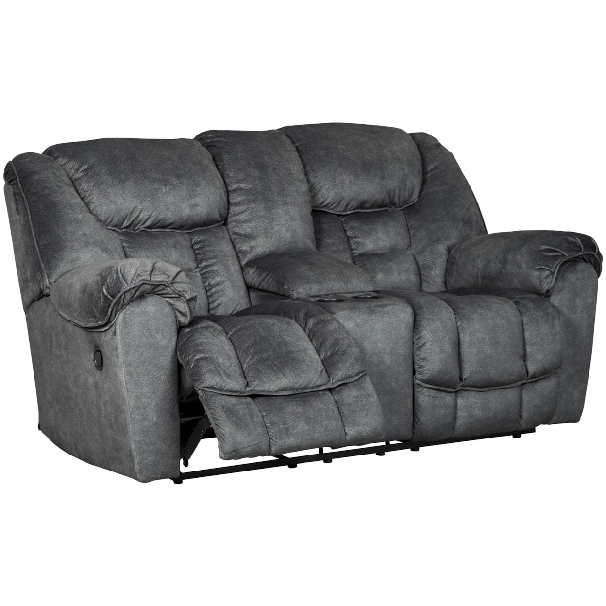 Ashley Furniture Signature Design Capehorn Double Reclining Loveseat w/ Console