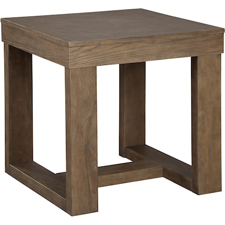 Casual Square End Table