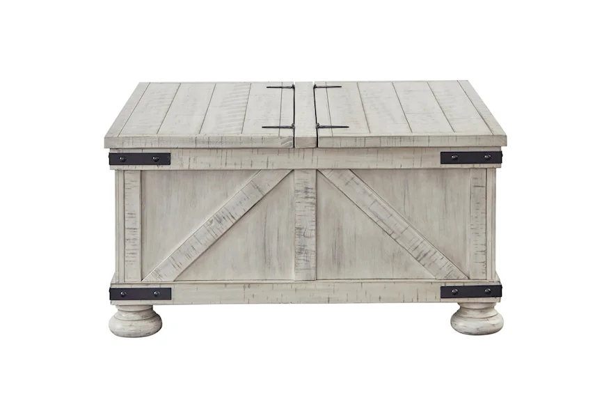 Carynhurst Coffee Table by Signature Design by Ashley at Malouf Furniture Co.