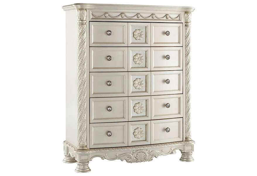 Cassimore  Five Drawer Chest by Signature Design by Ashley at Lapeer Furniture & Mattress Center