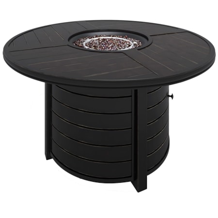 Round Fire Pit Table