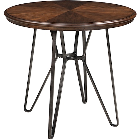 Round Dining Room Counter Table