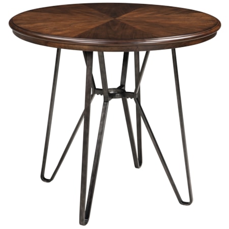 Round Dining Room Counter Table