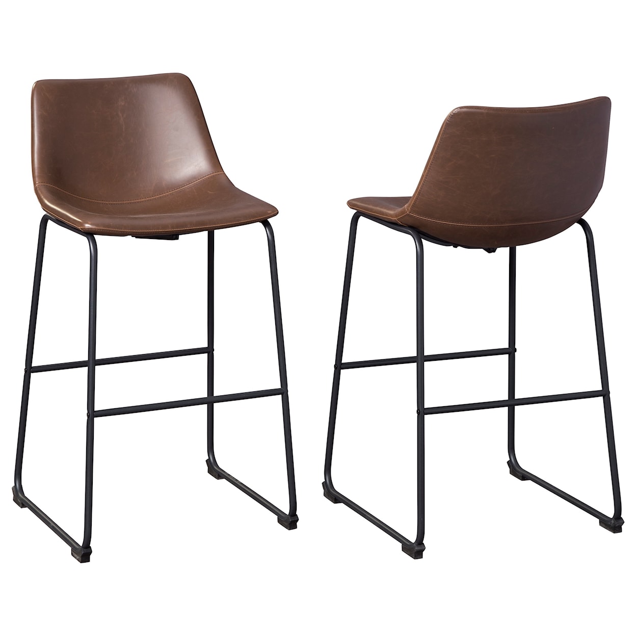 Signature Design by Ashley Centiar Tall Upholstered Barstool