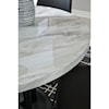Signature Design by Ashley Centiar Round Dining Room Counter Table