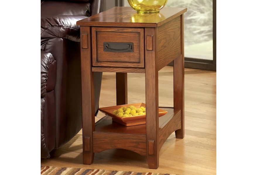 Breegin Chairside End Table by Signature Design by Ashley at Royal Furniture