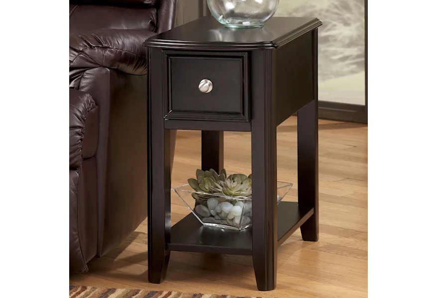 Breegin Black End Table  by Signature Design by Ashley Furniture at Sam's Appliance & Furniture
