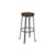 Signature Design by Ashley Challiman Antique Gray Bar Height Stool