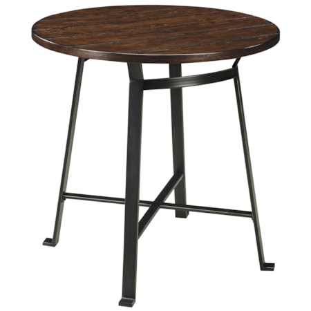 Round Dining Room Counter Table