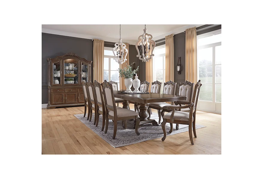 Charmond Formal Dining Room Group by Signature Design by Ashley Furniture at Sam's Appliance & Furniture