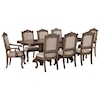 Signature Design by Ashley Furniture Charmond 9-Piece Rectangular Extension Table Set