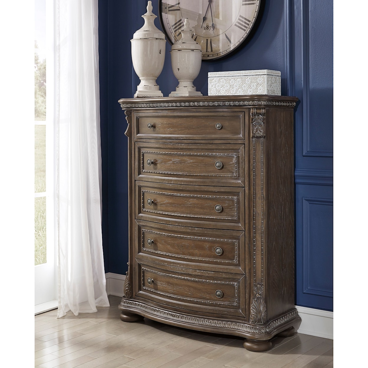 Signature Design by Ashley Furniture Charmond Five Drawer Chest