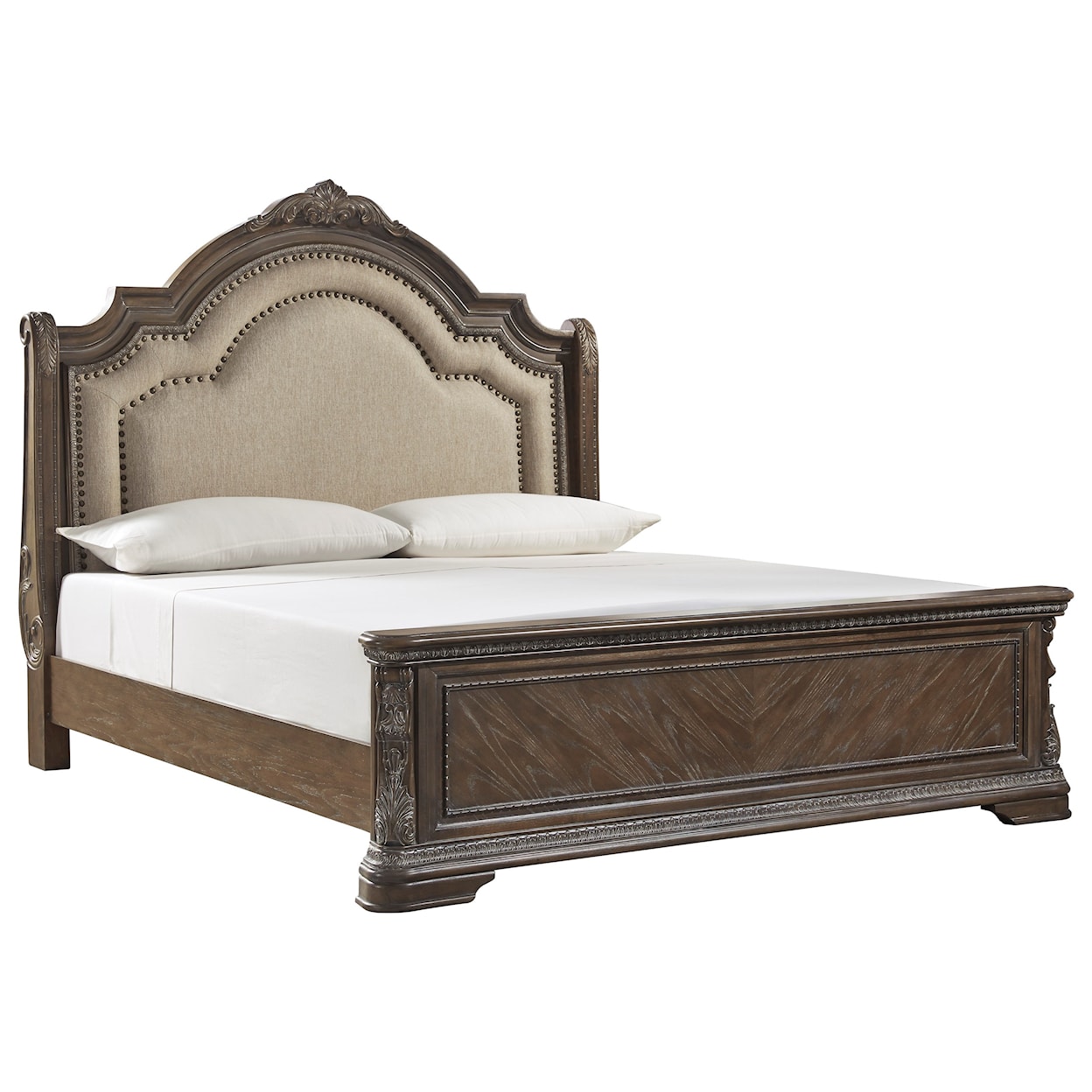 Signature Design by Ashley Charmond King Upholstered Bed