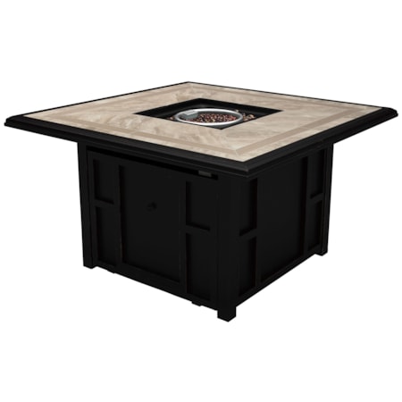 Square Fire Pit Table
