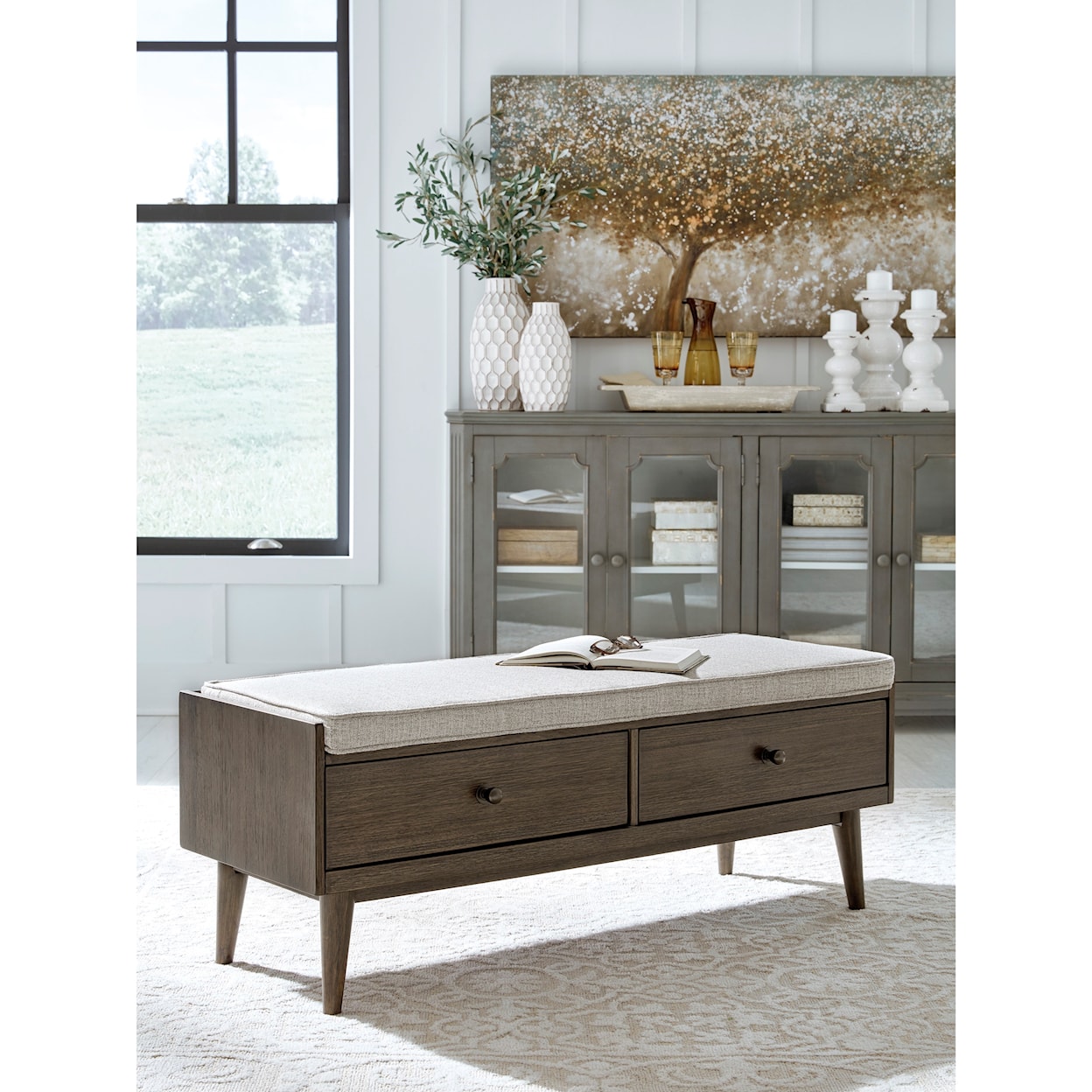 Signature Design by Ashley Chetfield Storage Bench