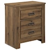 Signature Design by Ashley Cinrey Two Drawer Night Stand