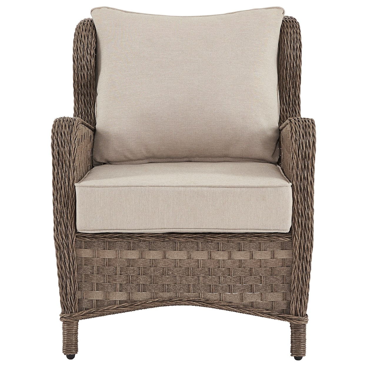 Ashley Signature Design Clear Ridge Set of 2 Lounge Chairs w/ Cushion